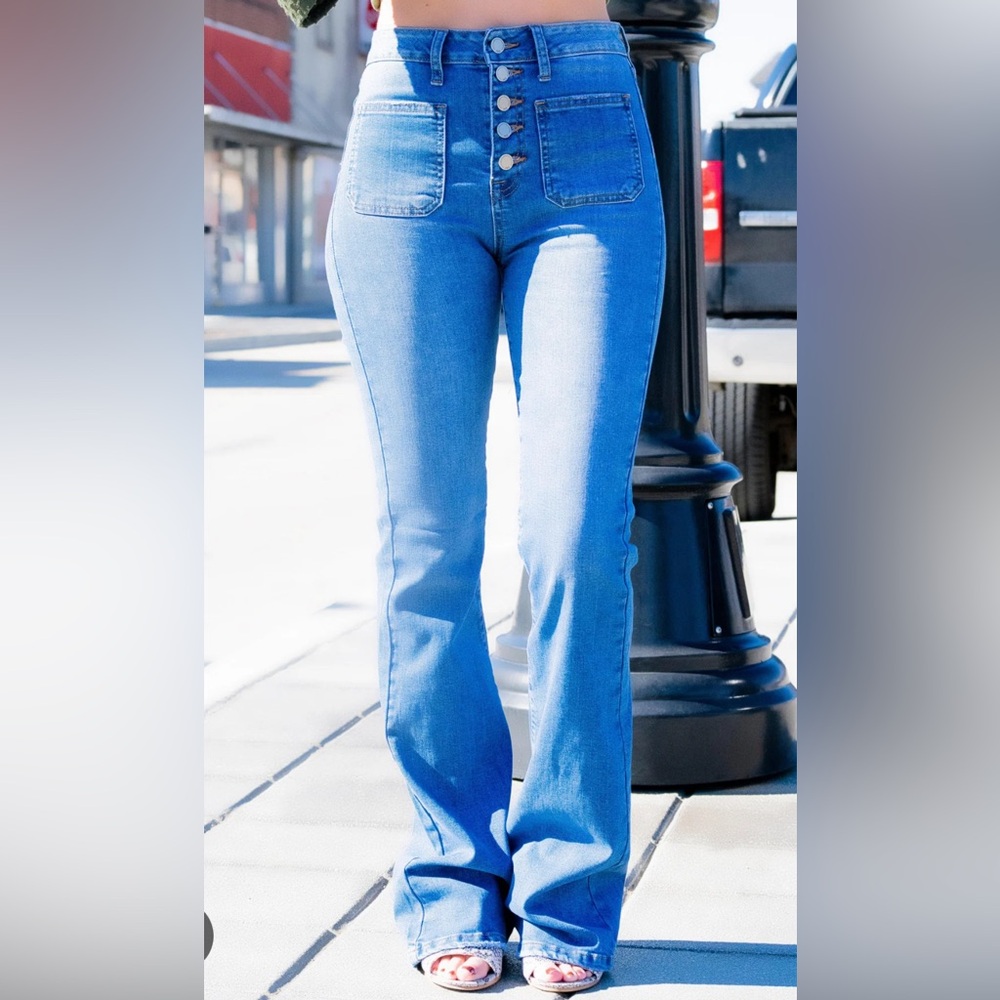 SOLD JBD bell bottom jeans size 30